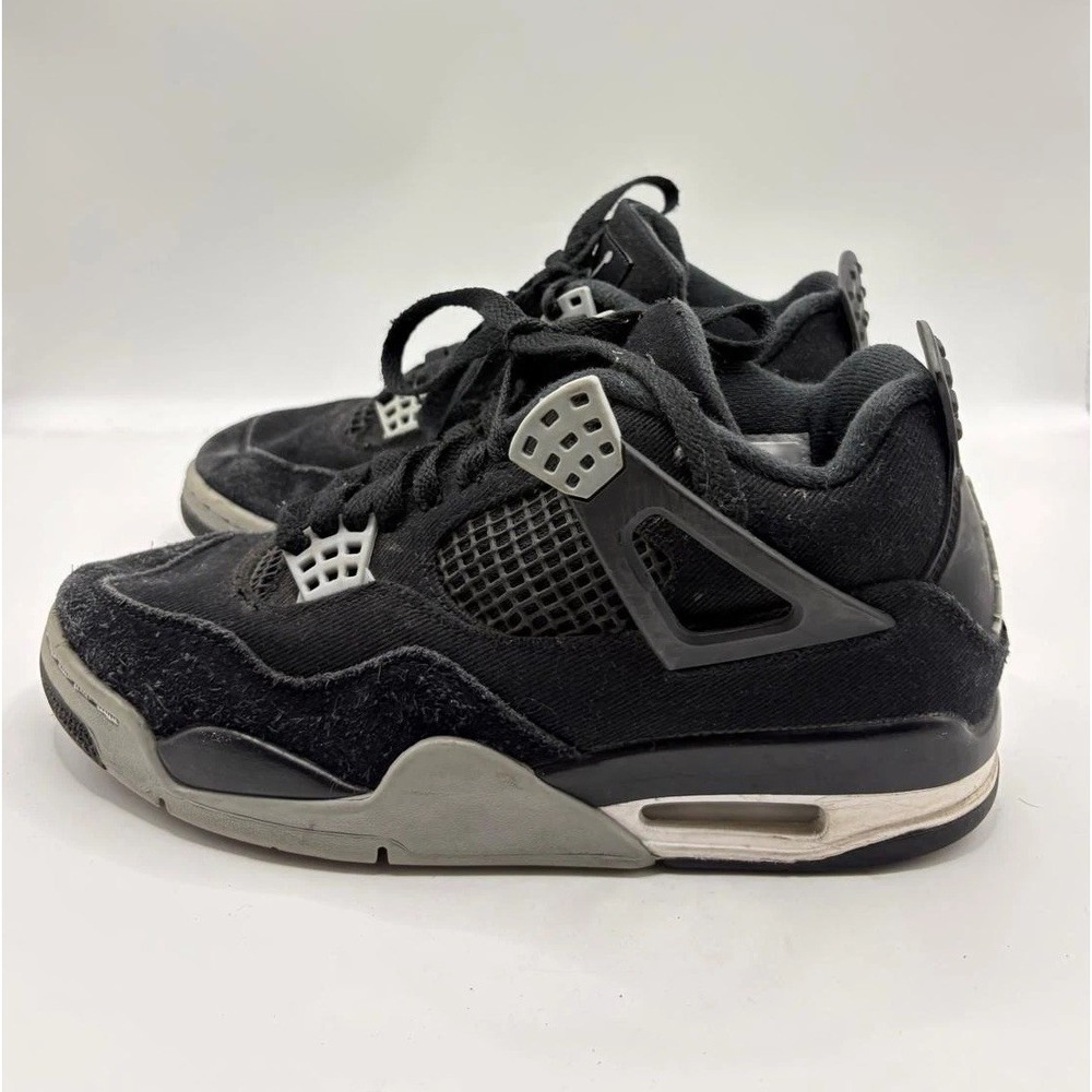 Nike Air Jordan 4 Retro SE Black Canvas Men's Size 8 DH7138-006